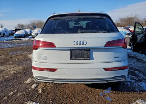 2021 Audi Q5 Premium Plus from USA, damaged, VIN WA1BAAFYXM2035061